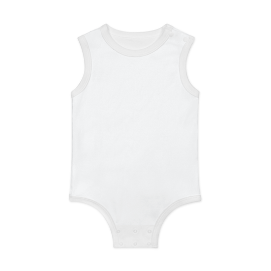All-Over Print Baby Tank Bodysuit | 100% Cotton